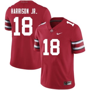 #18 Marvin Harrison Jr. Ohio State Buckeyes College Football Men Jersey - Red