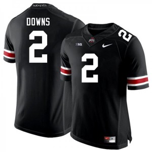 #2 Caleb Downs Ohio State Buckeyes College Mens Jersey - Black