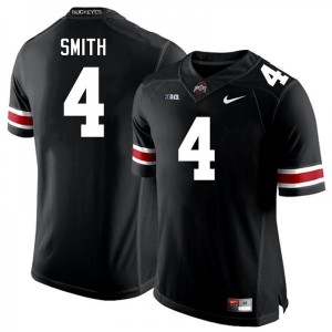 #4 Jeremiah Smith Ohio State Buckeyes College Mens Jersey - Black