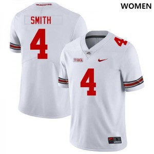 #4 Jeremiah Smith Ohio State Buckeyes Limited Women Jersey - White