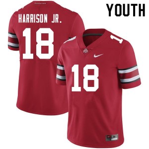 #18 Marvin Harrison Jr. Ohio State Buckeyes Limited For Youth Jersey - Red