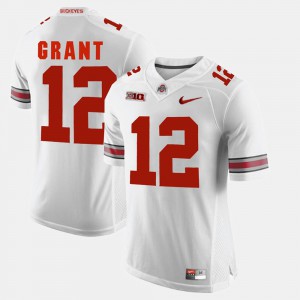 #12 Doran Grant Ohio State Buckeyes Alumni Football Game Mens Jersey - White