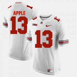 #13 Eli Apple Ohio State Buckeyes For Men Alumni Football Game Jersey - White