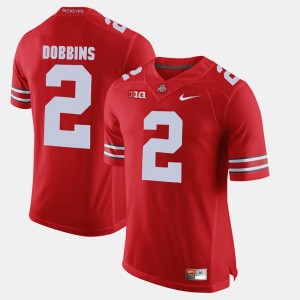 #2 J.K. Dobbins Ohio State Buckeyes For Men Alumni Football Game Jersey - Scarlet