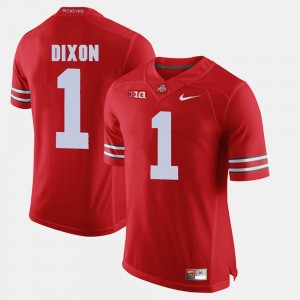 #1 Johnnie Dixon Ohio State Buckeyes Mens Alumni Football Game Jersey - Scarlet