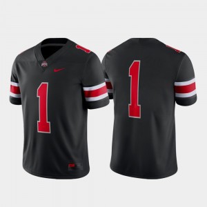 #1 Ohio State Buckeyes For Men Game Alternate College Football Jersey - Black