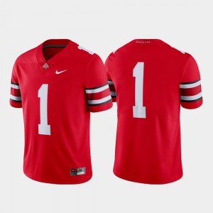 #1 Ohio State Buckeyes Limited College Football Men Jersey - Scarlet