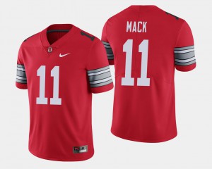 #11 Austin Mack Ohio State Buckeyes 2018 Spring Game Limited Mens Jersey - Scarlet