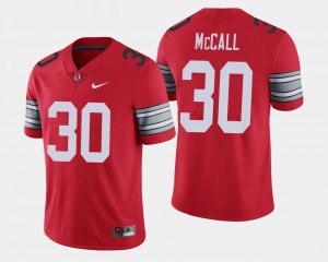 #30 Demario McCall Ohio State Buckeyes 2018 Spring Game Limited Men's Jersey - Scarlet