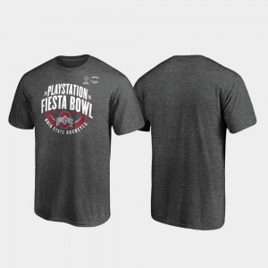 Ohio State Buckeyes Men's Scrimmage 2019 Fiesta Bowl Bound T-Shirt - Heather Gray