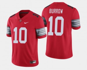 #10 Joe Burrow Ohio State Buckeyes 2018 Spring Game Limited Mens Jersey - Scarlet