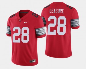 #28 Jordan Leasure Ohio State Buckeyes 2018 Spring Game Limited For Men's Jersey - Scarlet