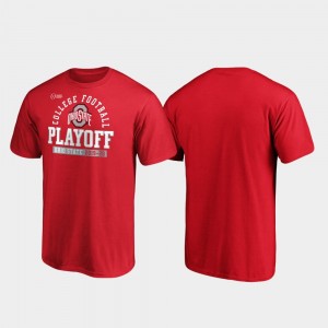 Ohio State Buckeyes 2019 College Football Playoff Bound Safety Men T-Shirt - Scarlet