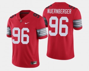 #96 Sean Nuernberger Ohio State Buckeyes 2018 Spring Game Limited Men Jersey - Scarlet