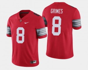 #8 Trevon Grimes Ohio State Buckeyes 2018 Spring Game Limited Men Jersey - Scarlet