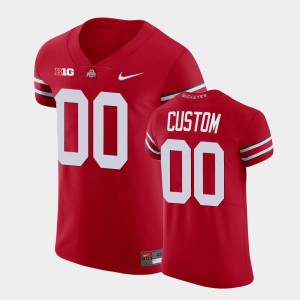 #00 Ohio State Buckeyes College Limited Mens Custom Jersey - Red