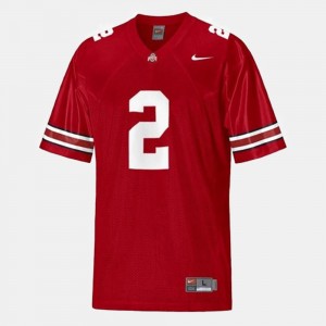 #2 Cris Carter Ohio State Buckeyes Men's College Football Jersey - Red