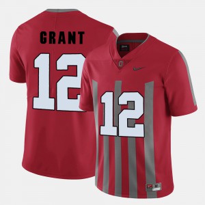 #12 Doran Grant Ohio State Buckeyes Men's College Football Jersey - Red