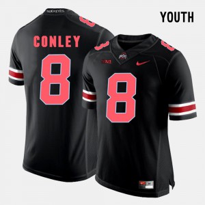 #8 Gareon Conley Ohio State Buckeyes College Football For Kids Jersey - Black