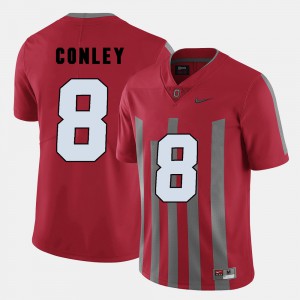 #8 Gareon Conley Ohio State Buckeyes College Football Men Jersey - Red