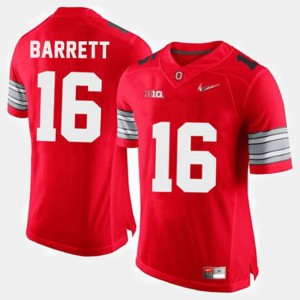 #16 J.T. Barrett Ohio State Buckeyes Mens College Football Jersey - Red