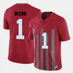 #1 Johnnie Dixon Ohio State Buckeyes College Football For Men Jersey - Red