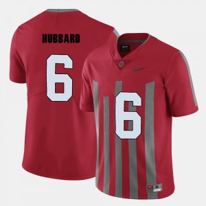 #6 Sam Hubbard Ohio State Buckeyes Men's College Football Jersey - Red