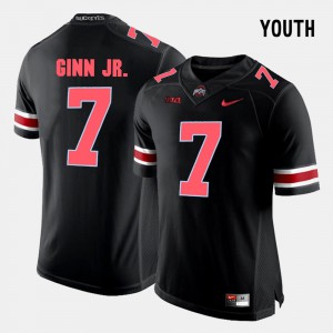 #7 Ted Ginn Jr. Ohio State Buckeyes College Football Youth Jersey - Black
