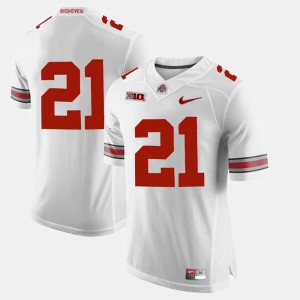 #21 Parris Campbell Ohio State Buckeyes Alumni Football Game Men's Jersey - White