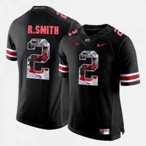 #2 Rod Smith Ohio State Buckeyes For Men Pictorial Fashion Jersey - Black