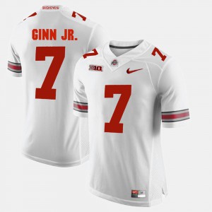 #7 Ted Ginn Jr. Ohio State Buckeyes For Men Alumni Football Game Jersey - White