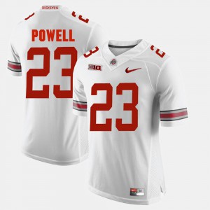 #23 Tyvis Powell Ohio State Buckeyes Men Alumni Football Game Jersey - White