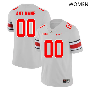 #00 Ohio State Buckeyes Womens 2023 Alternate Custom Jerseys - Gary